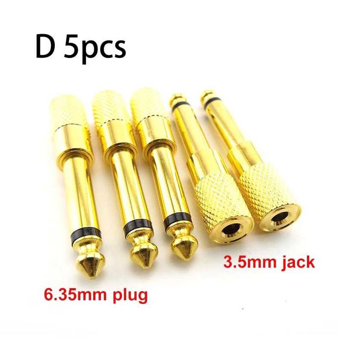 Adaptor mufa jack de 6,35 mm la jack de 3,5 mm Adaptor căști microfon