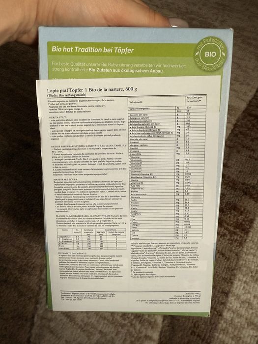 Lapte praf Topfer