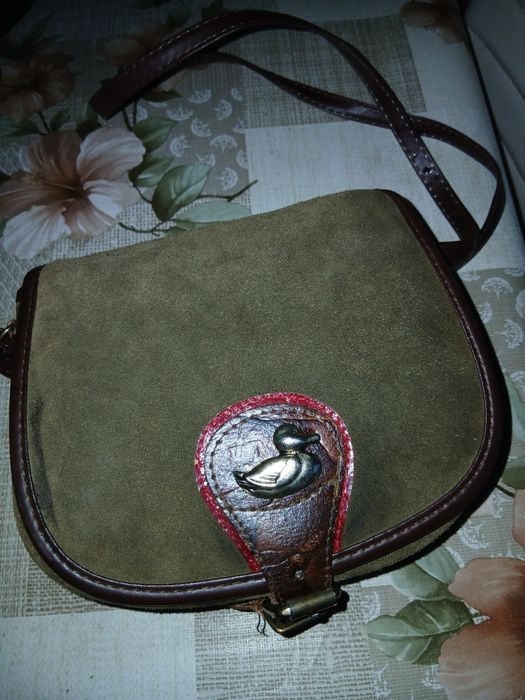 Geată vanătoare din piele întoarsă