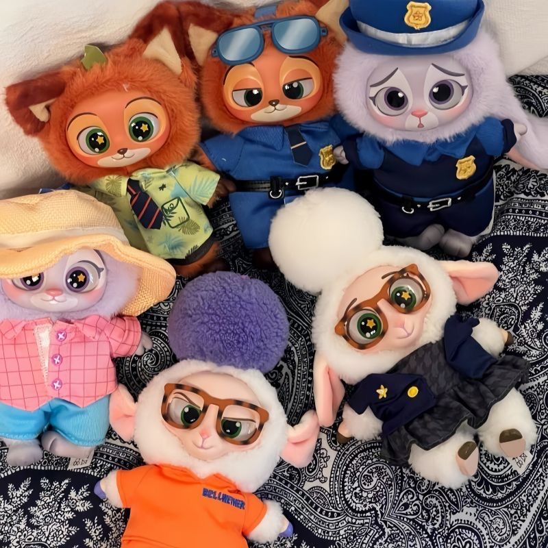 Zootopia miniso labubu новые лабубу зверополис оригинал