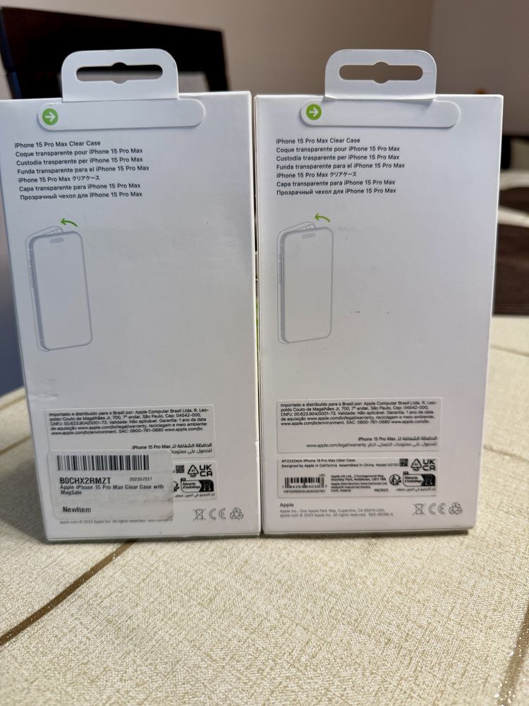 Iphone 15 pro max Clear Case MagSafe