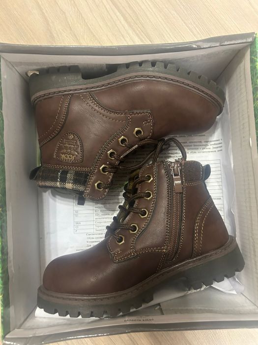 зимние сапоги новые детские
