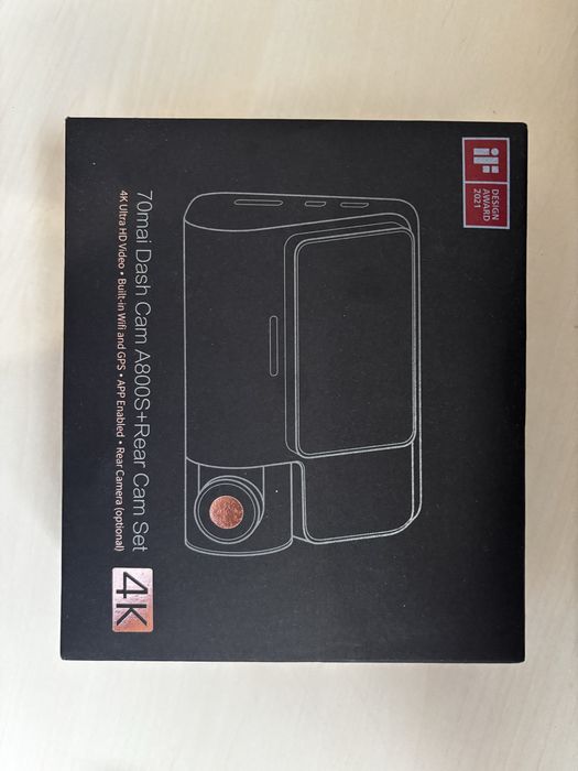 Camera bord 70mai A800S fata+spate 4K UHD Noua
