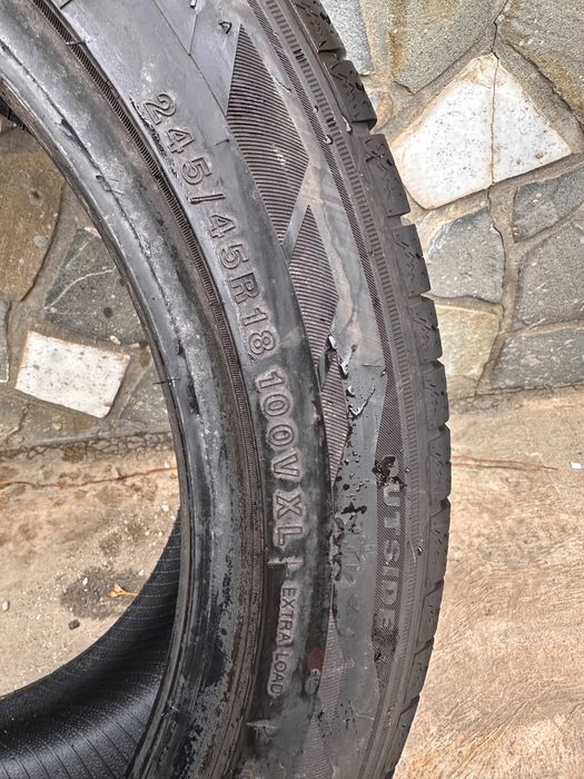 4xAnvelope iarna 245/45/R18 utilizate foarte putin