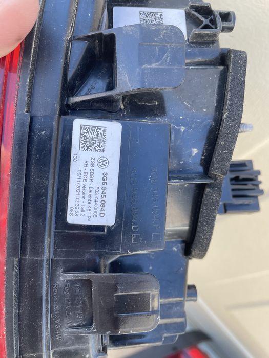 Stop vw passat b8 berlina