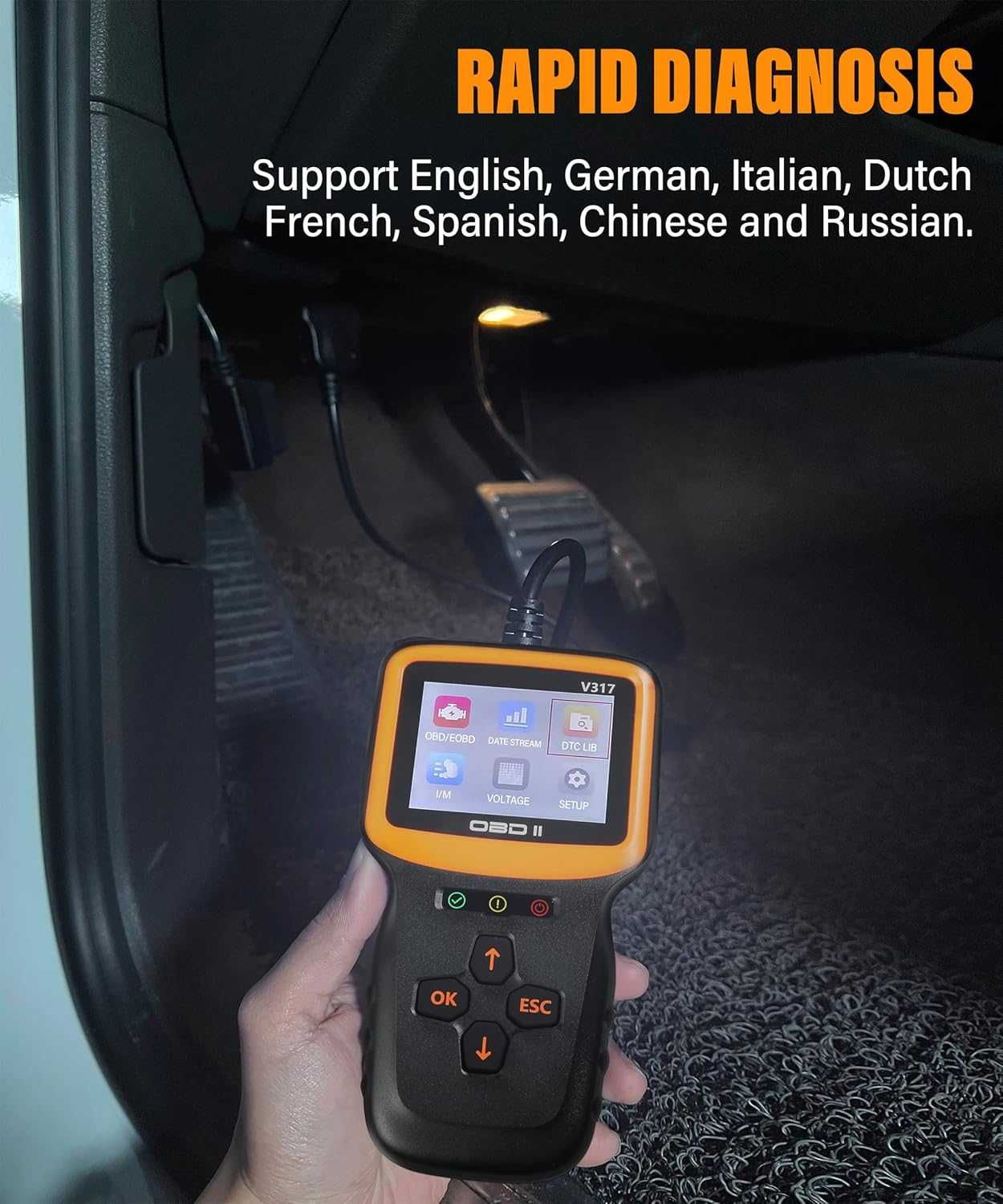 PASUIDO OBD2 автомобилен диагностичен тестер