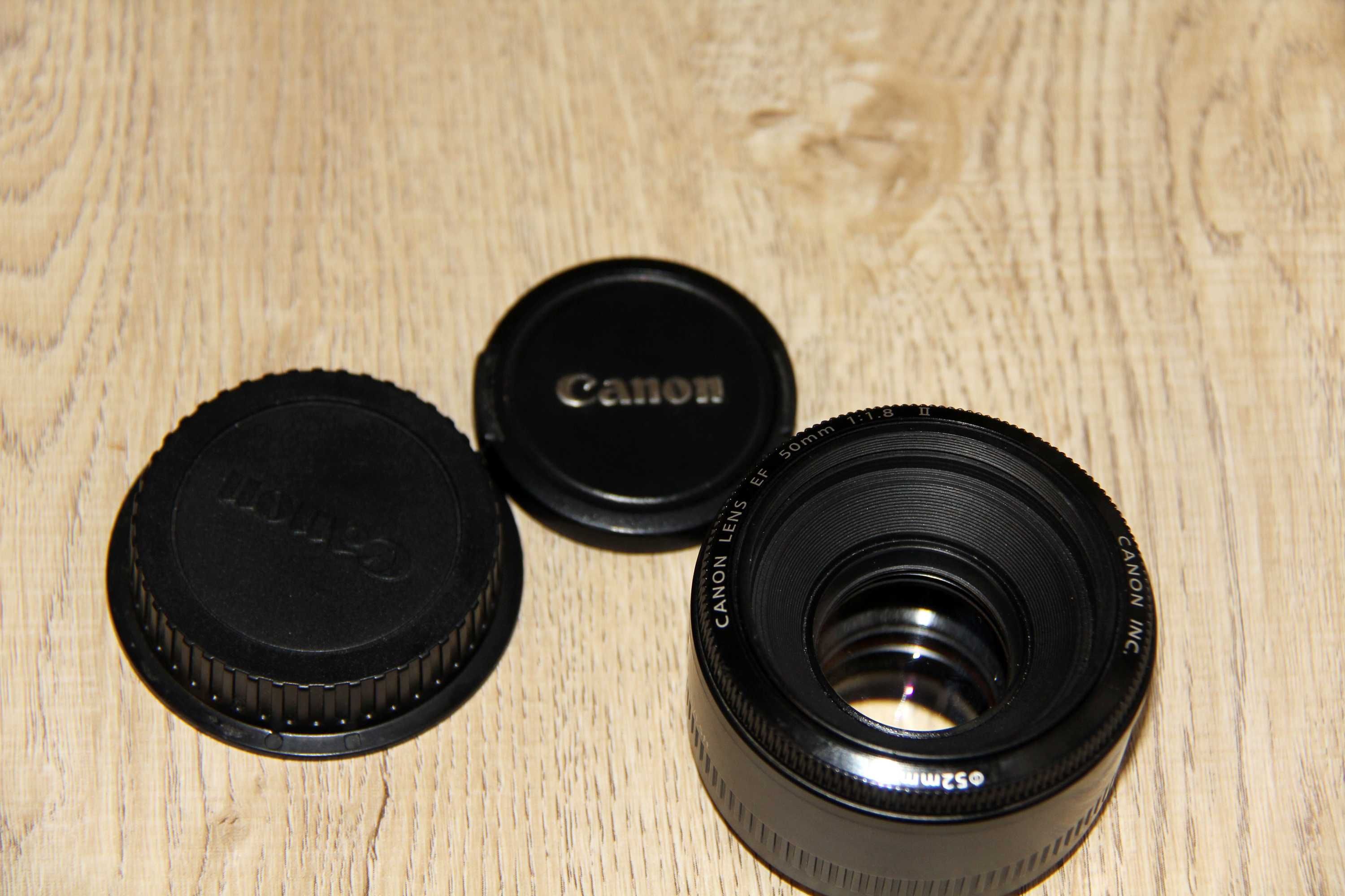 Объектив Canon EF 50mm 1.8 ii. Портретник. Светосильный