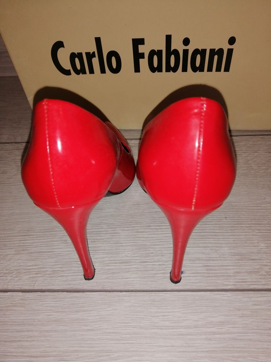 Carlo Fabiani дамски червени обувки