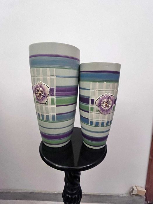 Set doua bibelouri bibelou vaze ceramice deosebite ieftine mari