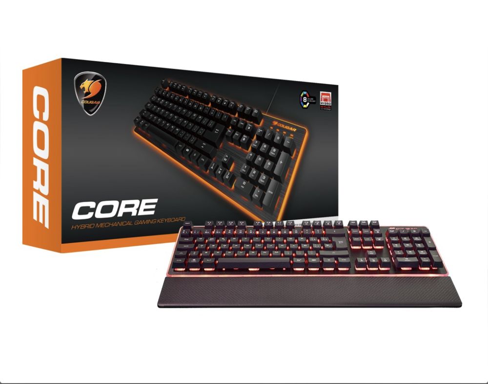 Клавиатура COUGAR Core, Hybrid Mechanical Gaming Keyboard