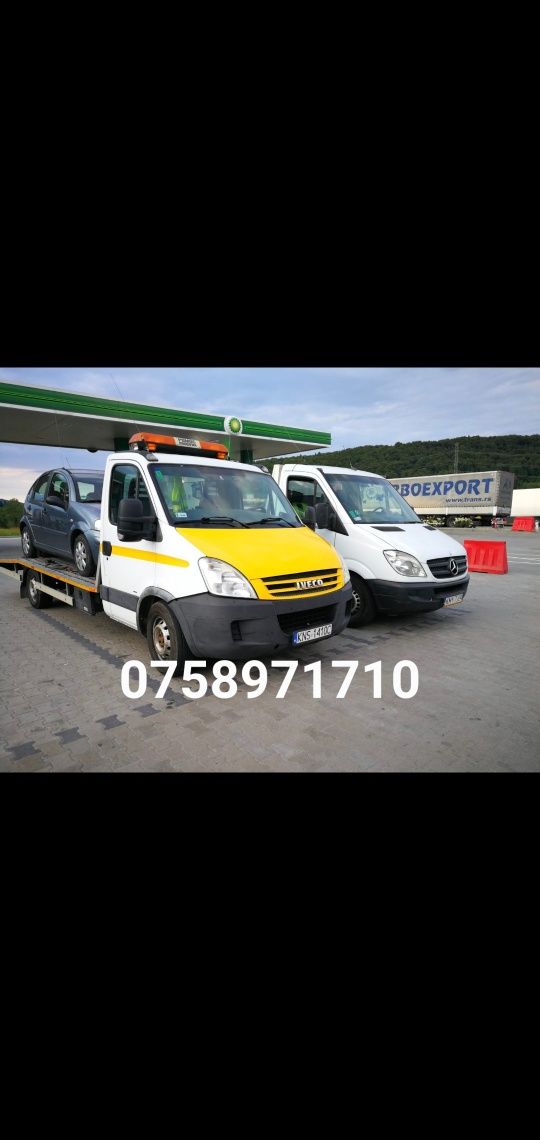 Tractari auto Blaj Sona Jidvei Teius , platforma , transport auto din