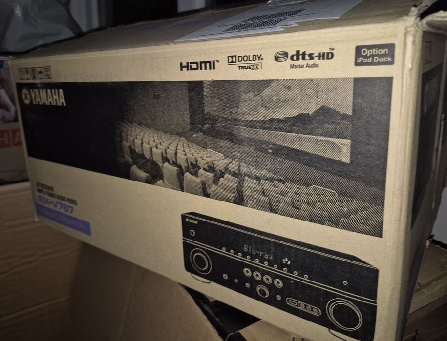 Ресивър Yamaha RX-V767 – КАТО НОВ! Пълен комплект!