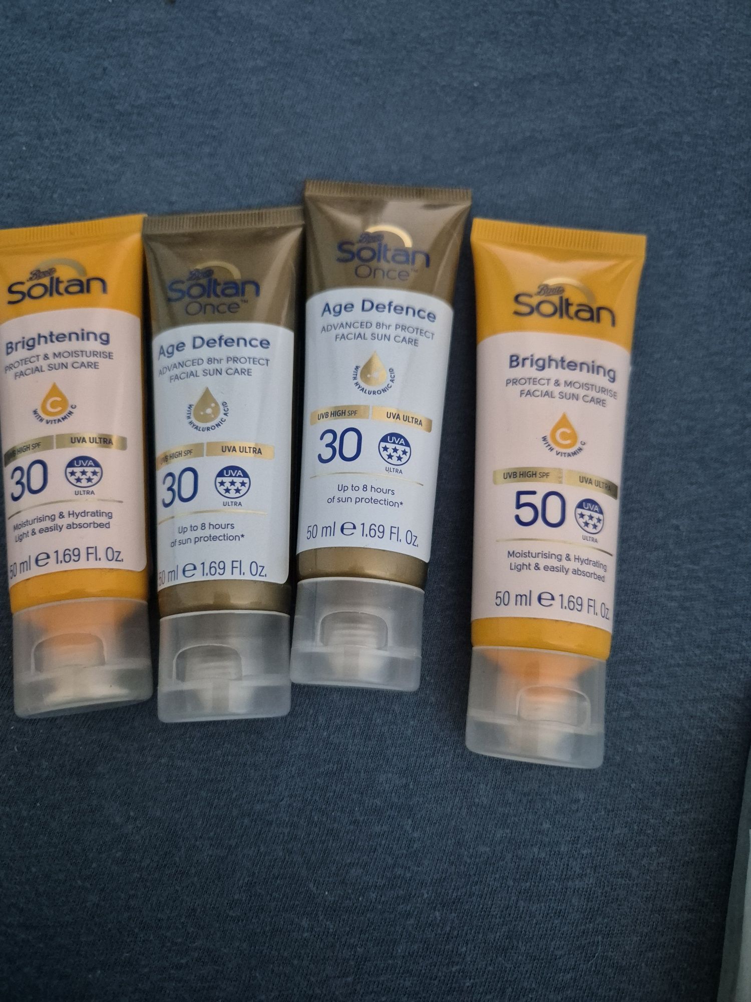 SPF 30-50 pentru față