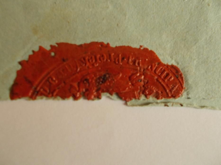 Cap bour 3 plicuri 1858 stampilate Iasi Falticeni Roman Focsani Putna