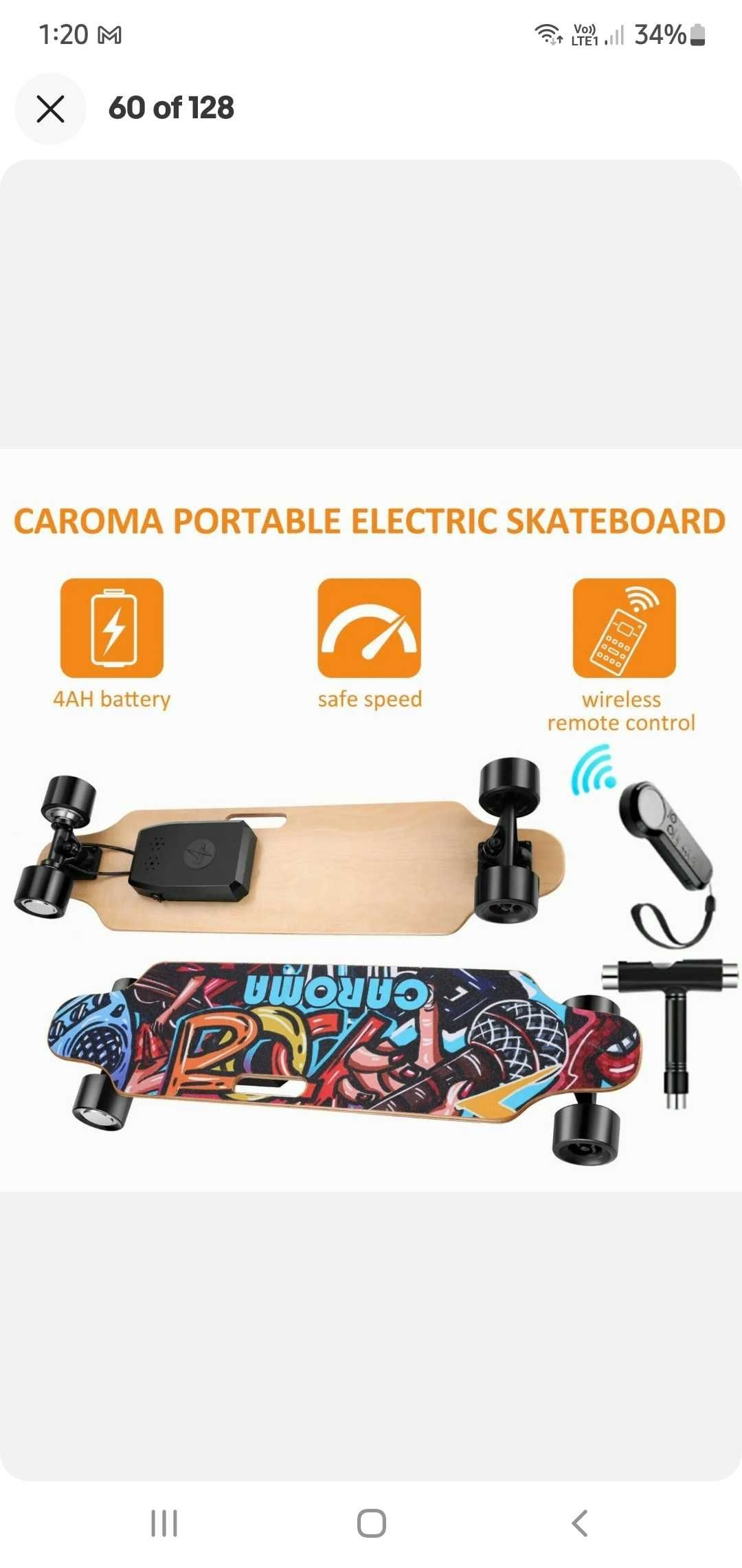 E-Skateboard Elektro Skateboard 700W