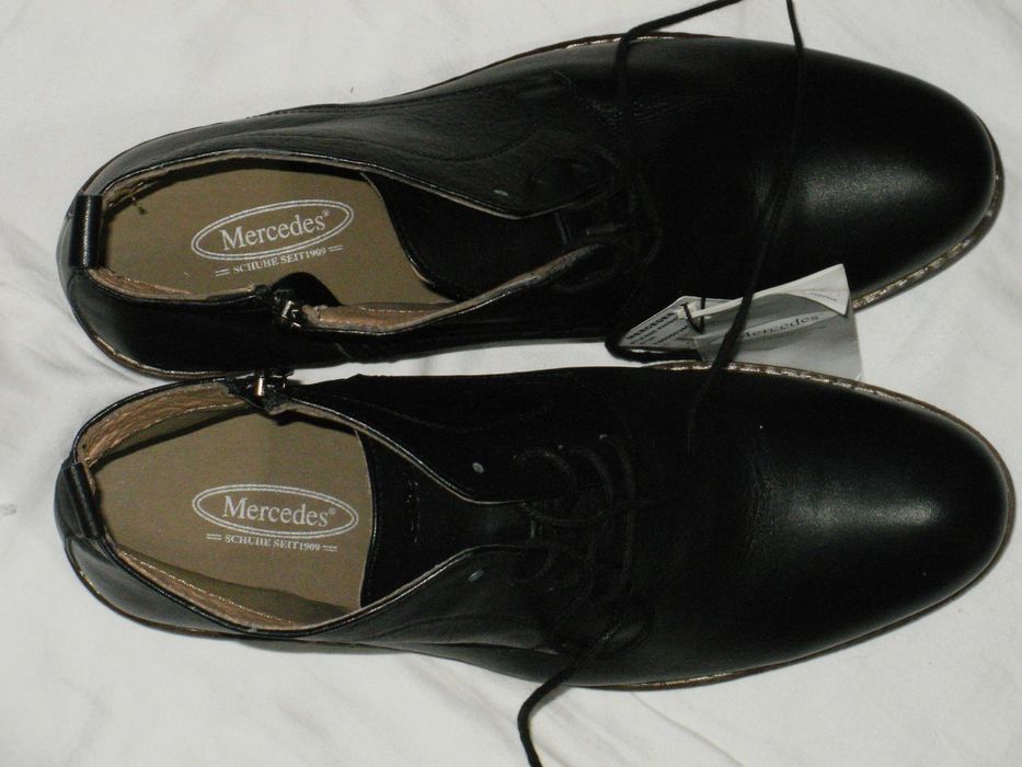 MERCEDES нови мъжки боти естествена кожа 42