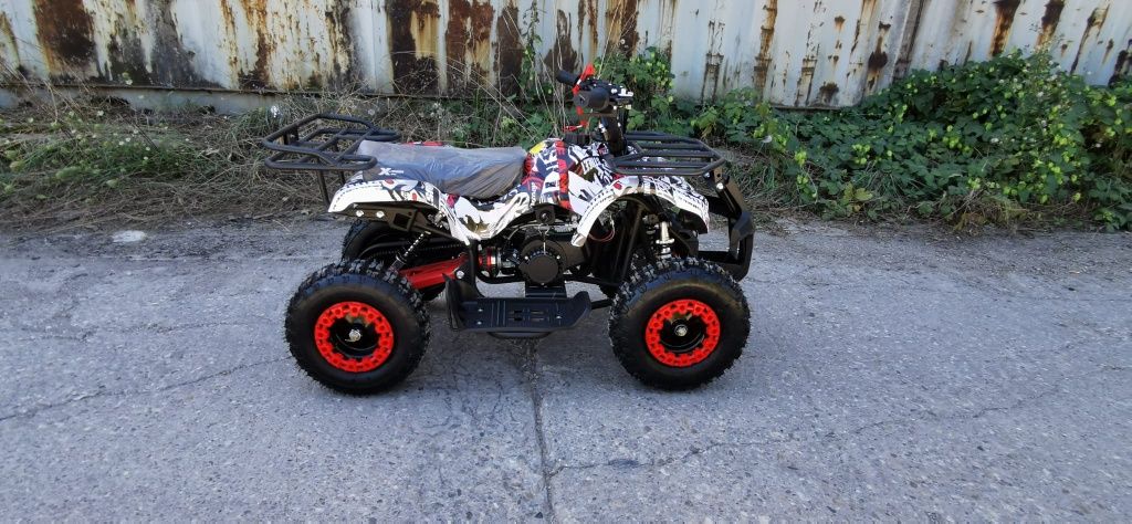 Mini Atv Quad adus din Germania pentru copii cu motor pe benzina 50 cc