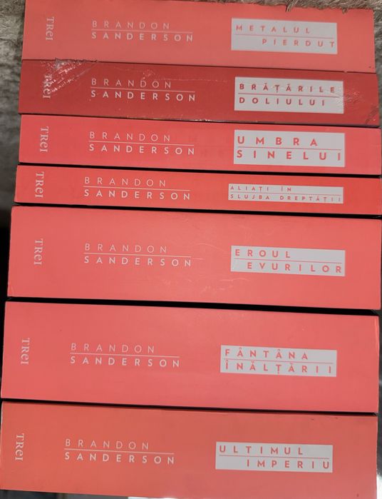 Seria completa Nascuti din ceata - Brandon Sanderson