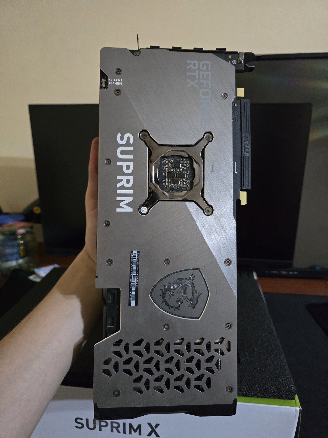 MSI SUPRIM X RTX 3070 TI 8GB top igrovoy videokarta