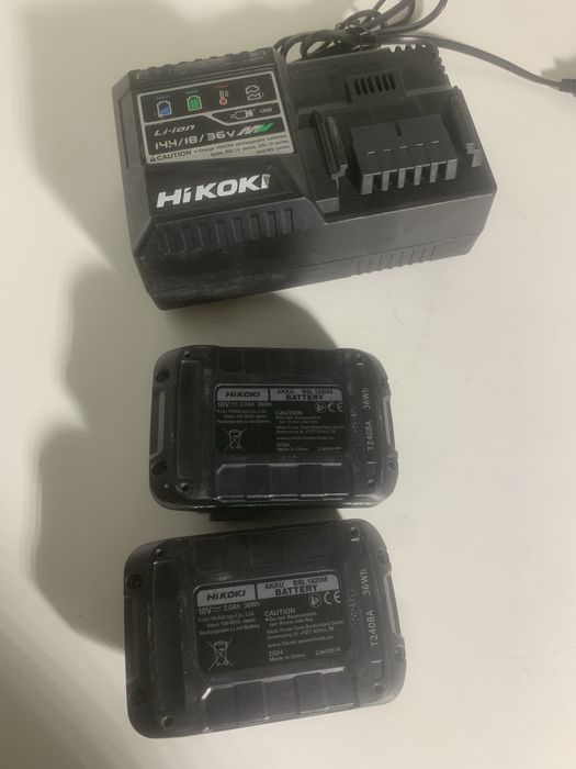 Hikoki 18-36 Multivolt acumulatori si incarcator