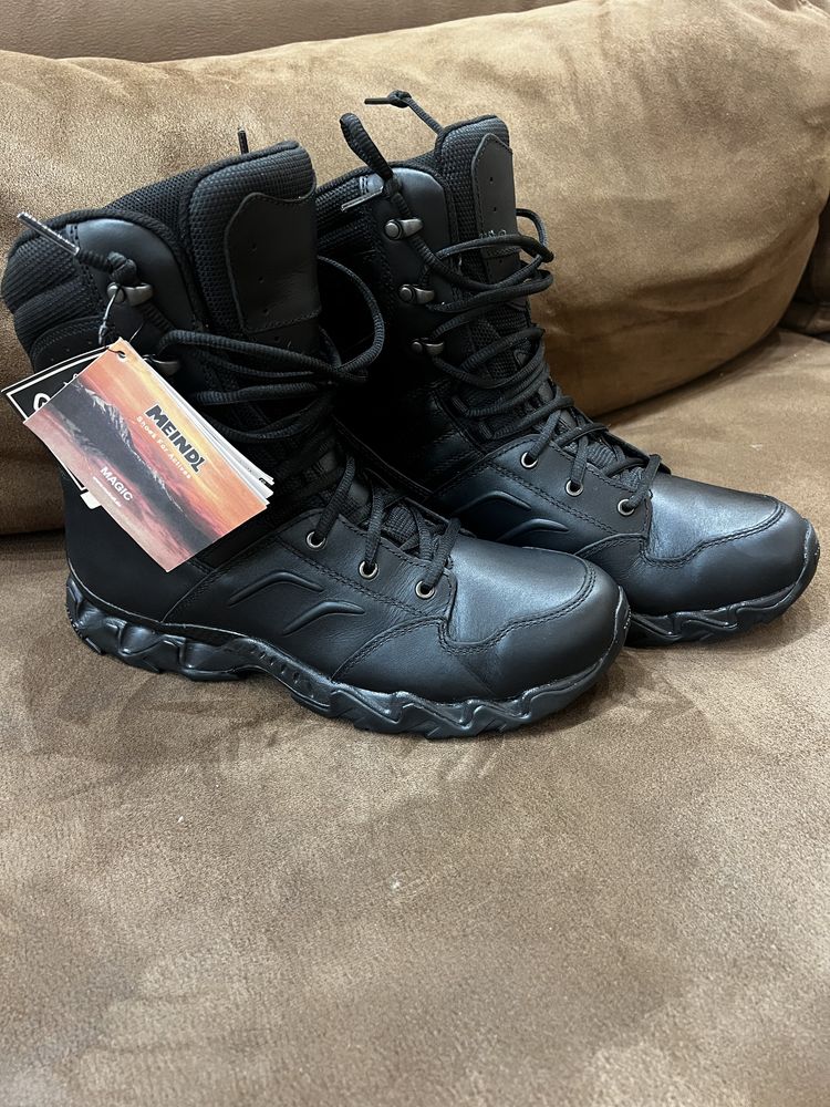 Нови кубинки Meindl Black Boa, естествена кожа, GoreTex