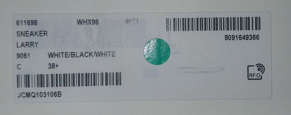 Sneakers Alexander McQUEEN originali 611698WHX98