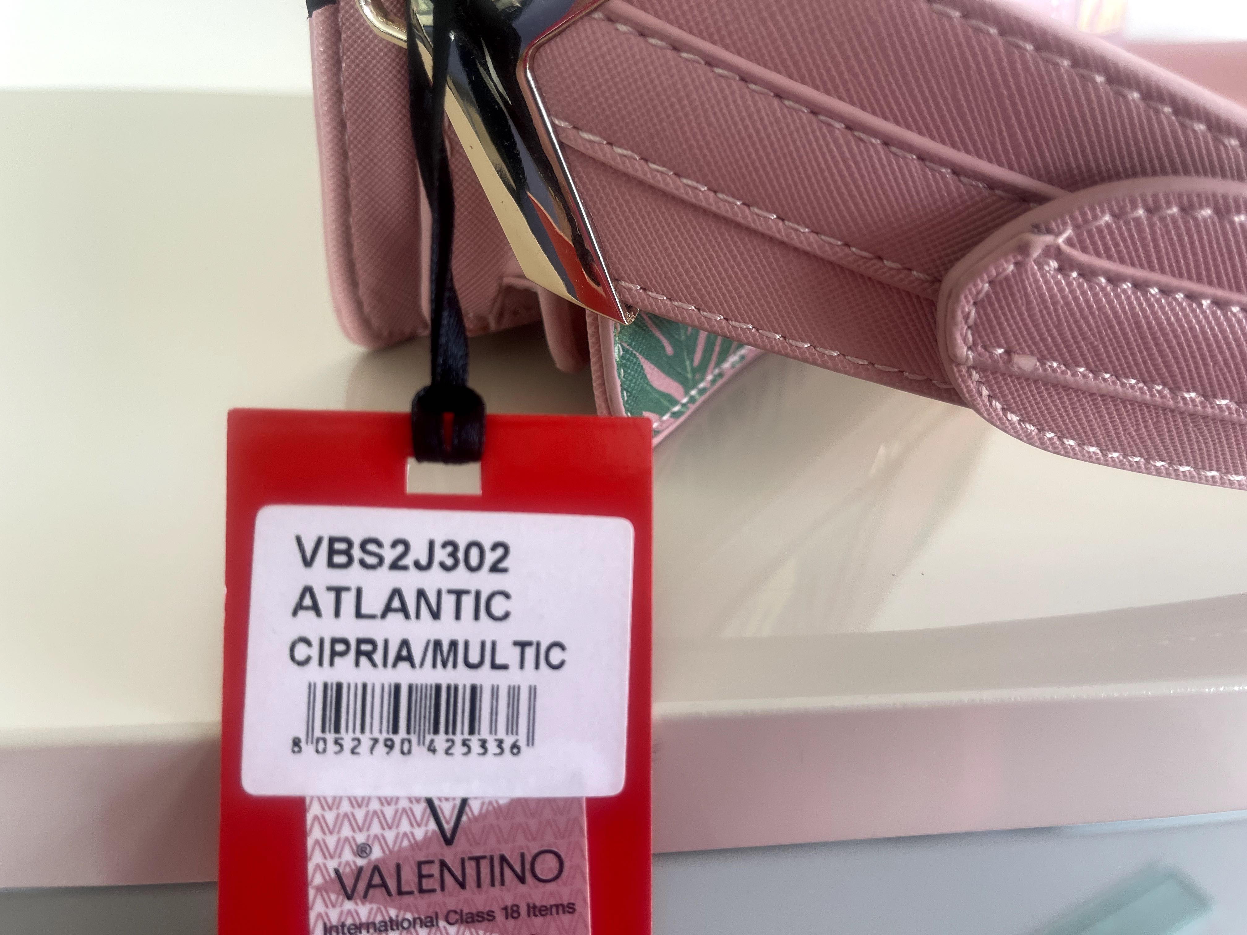 Valentino by Mario Valentino дамска чанта с 2 вида презрамки-Нова