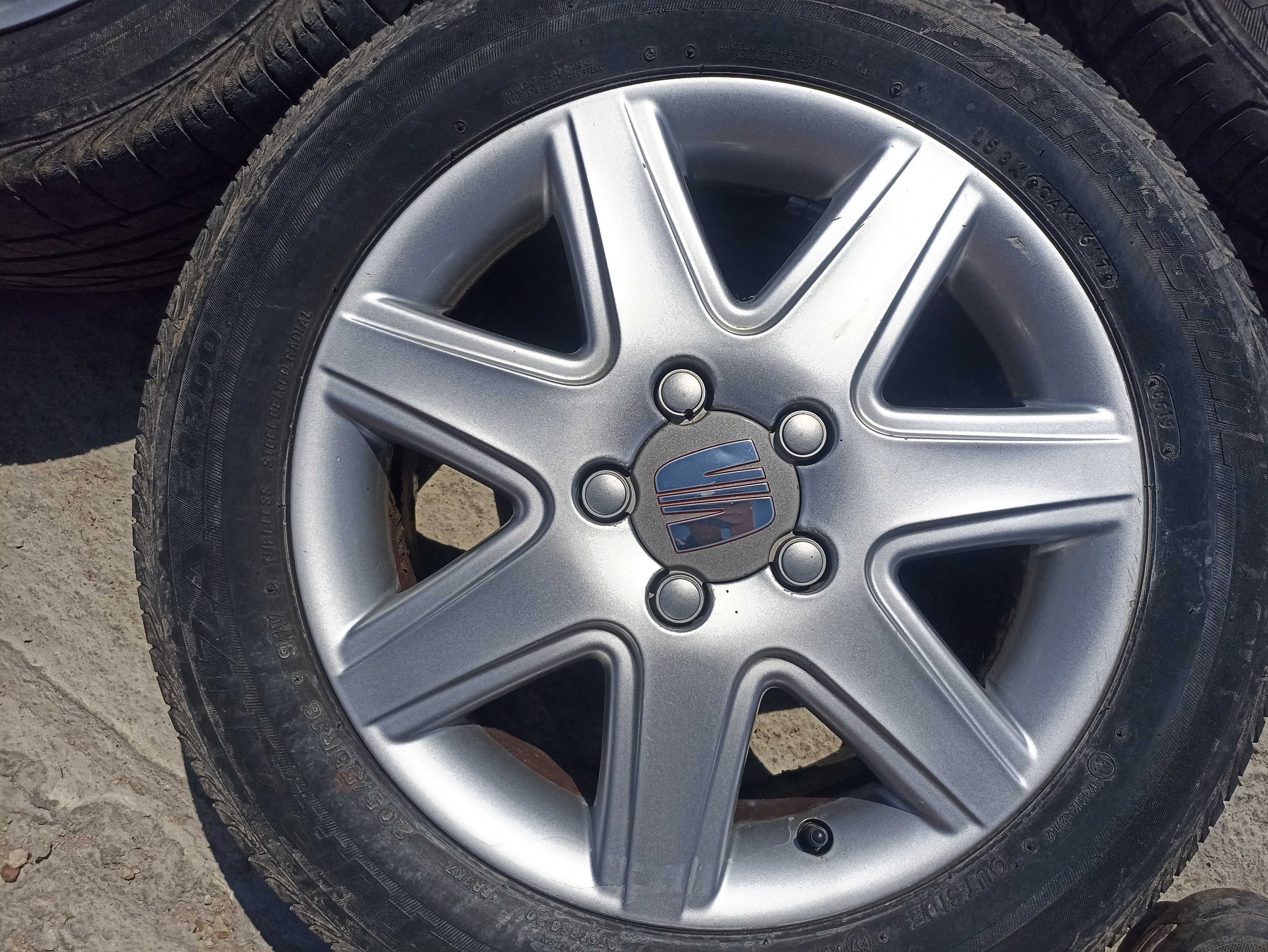 Джанти 16 цола 5х112 ЕТ50 за Сеат, Ауди, VW. Шкода