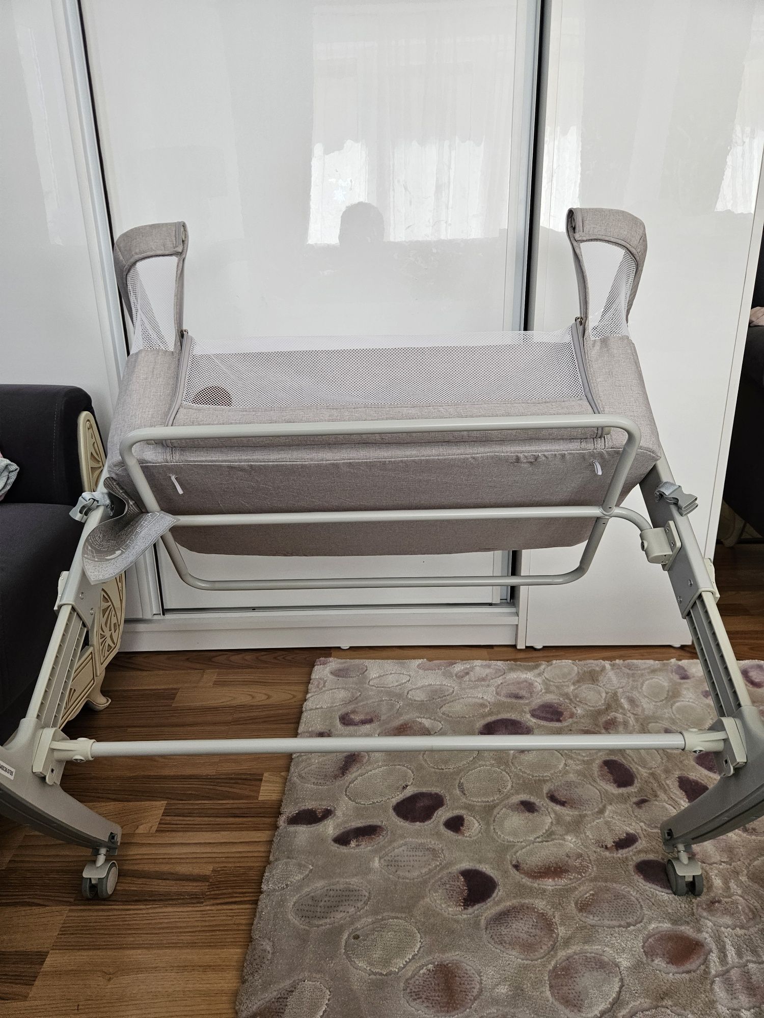 Patut de copii co-sleeper 3 in 1 Lionelo Aurora