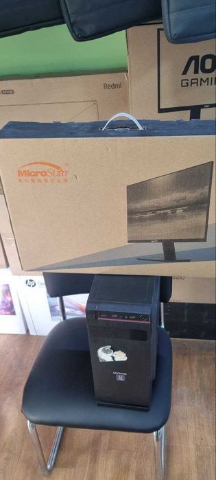 Kompyuter sotiladi. Intel i3 12100 + GTX 1650 4GB ZOTAC + Monitor 24'