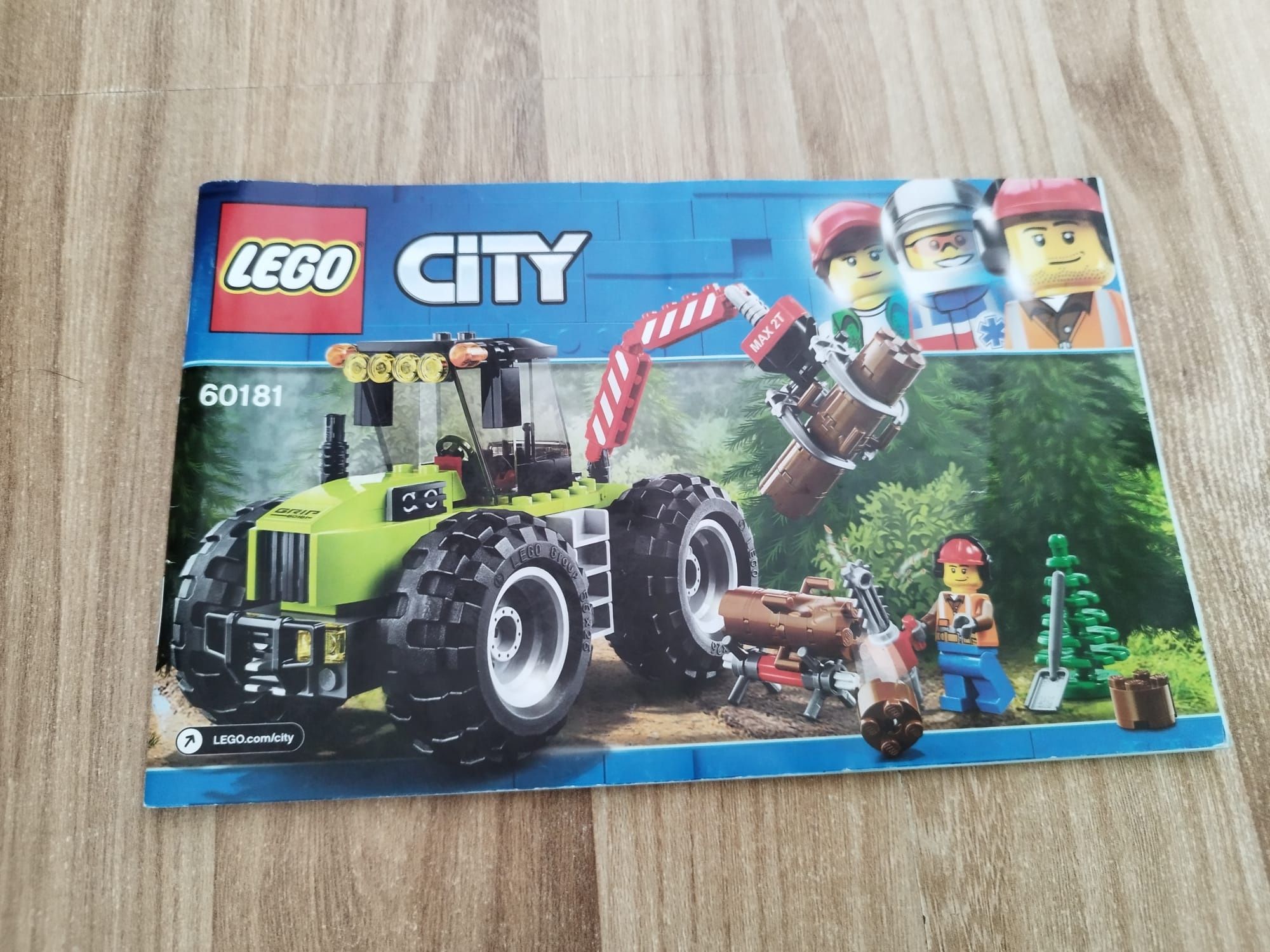 Lego City 60181 Tractor de Padure