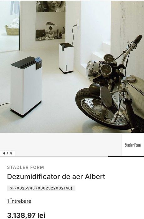 Dezumidificator Stadler form albert