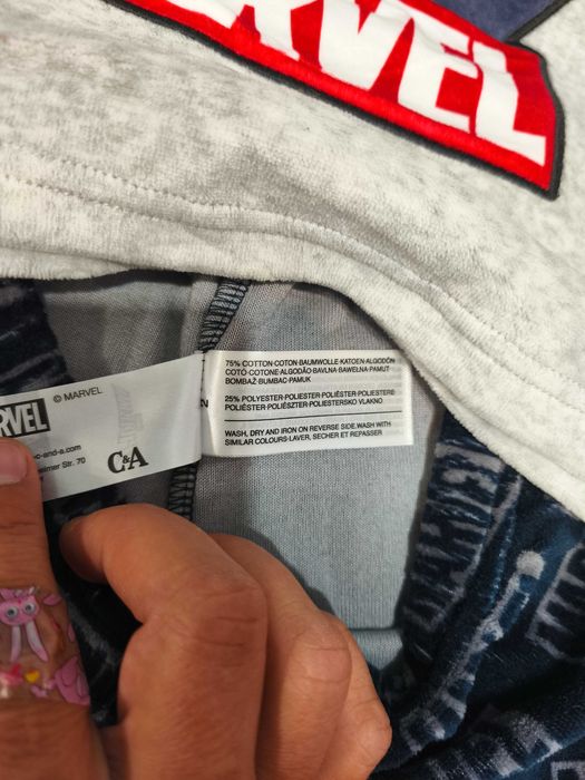 Pijamale cocolino Spiderman, 128