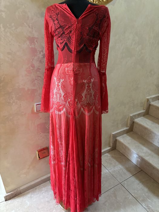 Rochie material baroco