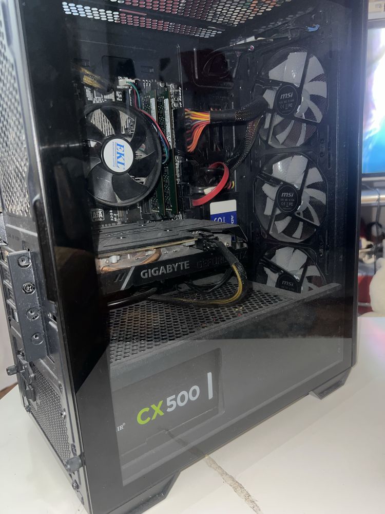 Vând Pc Gaming I5-6600k GTX 1660 super SSD 16GB