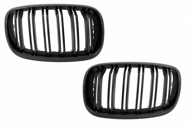 Grile BMW X5 E70 X6 E71 (2007-2014) Negru Lucios M import Germania