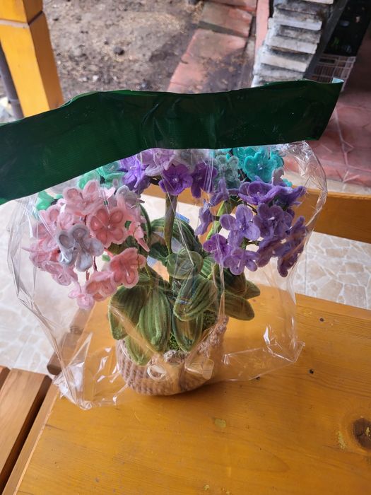 Ръчно изработено цвете