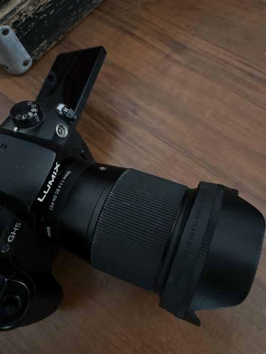 SIGMA 16 MM 1.4 MFT для камер на m43 GH5 GH4