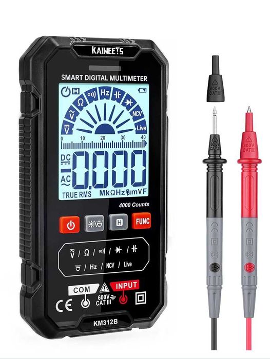 Цифровой мини-мультиметр KAIWEETS KM312B