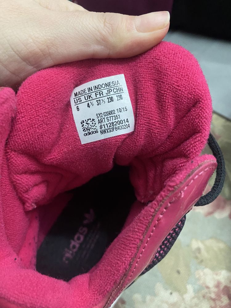 Adidas 37……розово-черные