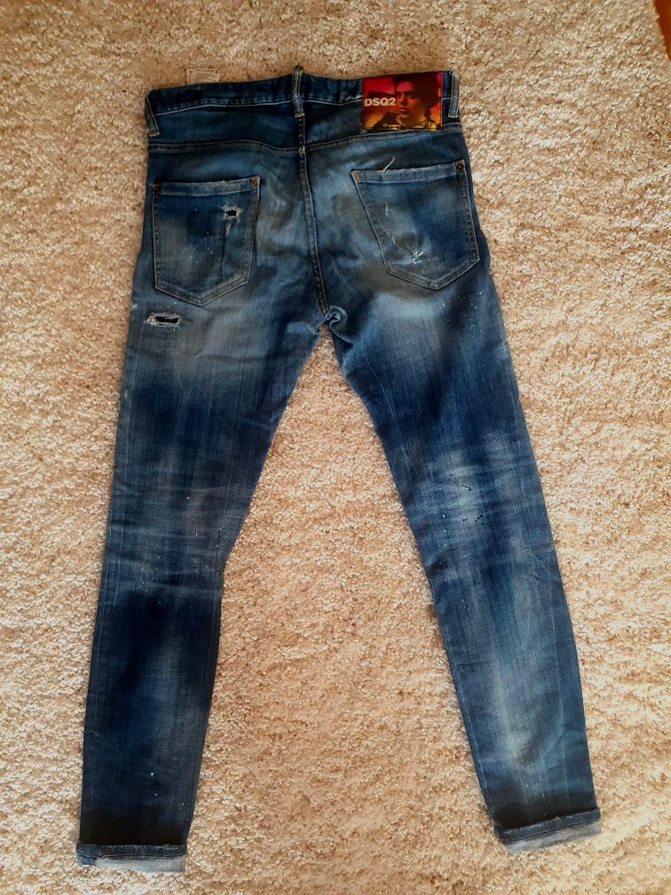 Blugi Dsquared2 slim fit Cool guy 46 de pe Gomez