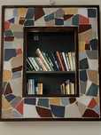 Oglinda mozaic, stil mediteranean, lucrata manual, decor rustic, boem