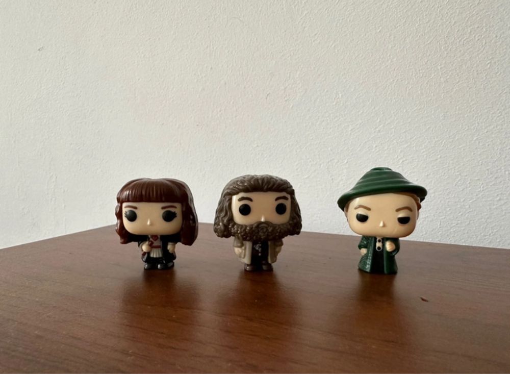 Kinder Harry Potter funko Pop hermione hagrid