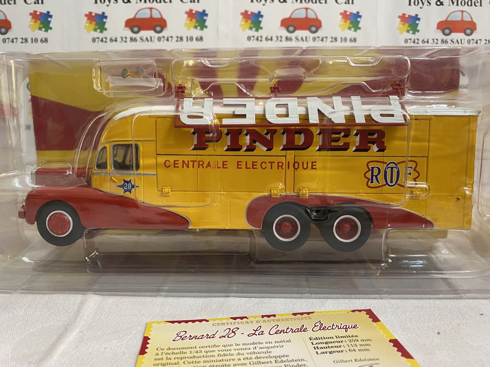 Direkt Collections PINDER CIRCUS 1951 Bernard 28 macheta auto sc 1:43