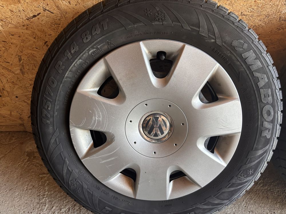 Set roți iarna si set roti vara VW Polo 9N