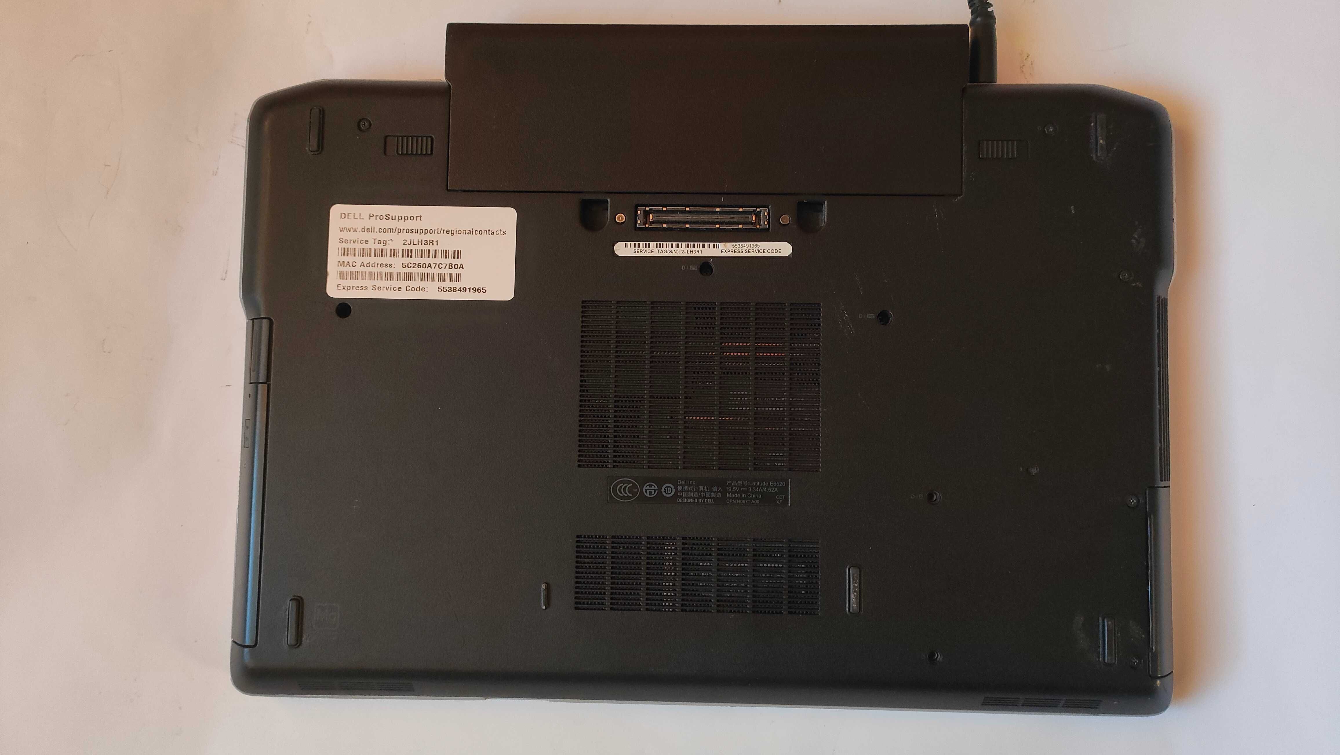 Лаптоп dell latitude e6520 ssd/8gb ram/ i5/ FHD здрава батерия
