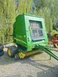 Presa  baloti rotunzi. John deere 592