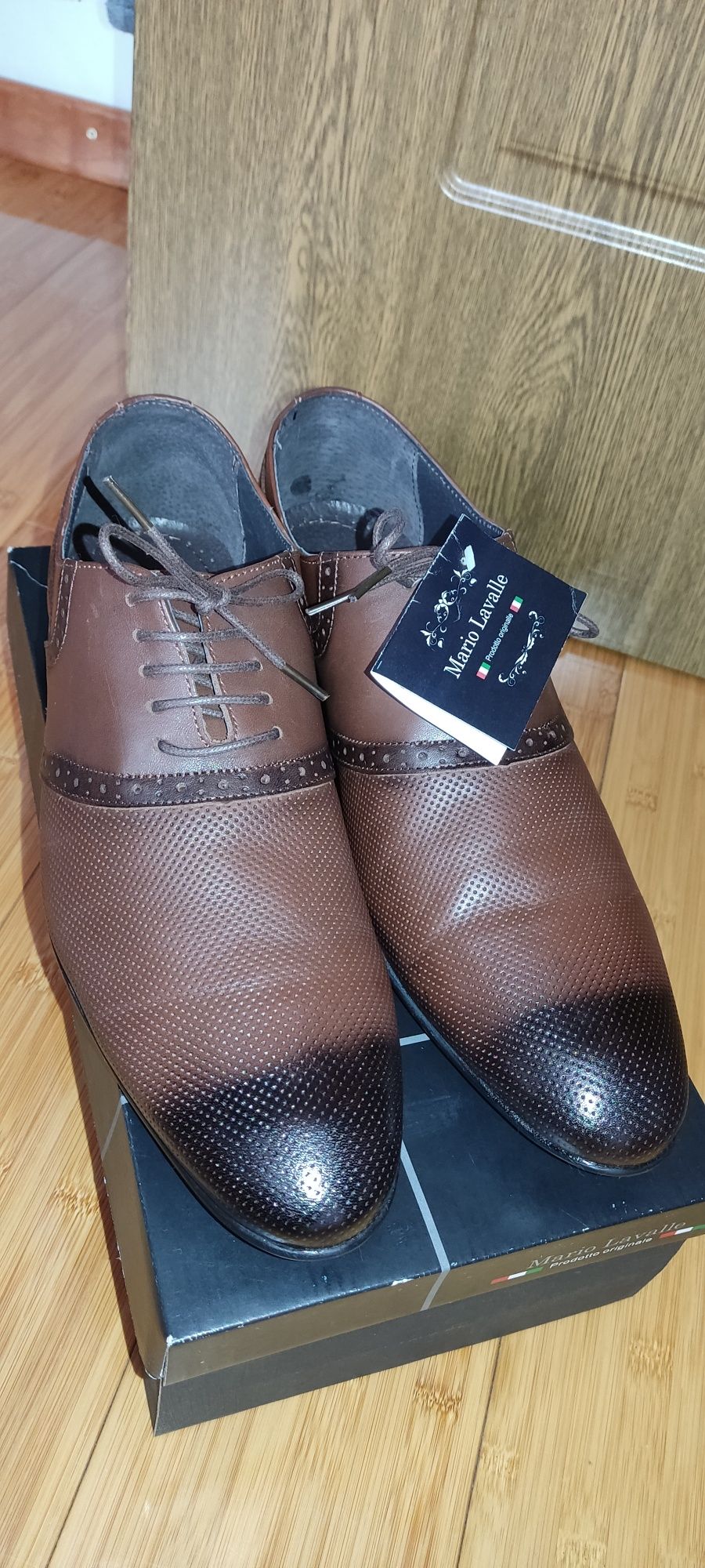 Pantofi piele barbati