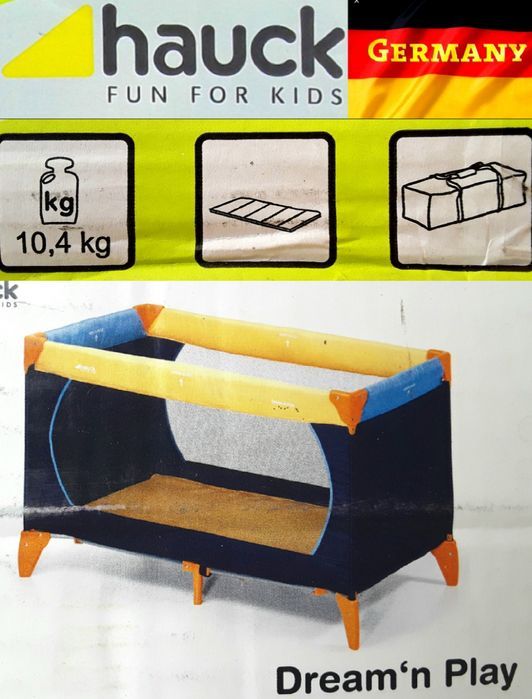 PĂTUȚ- TARC Pliabil pentru Copil O+ Dotat cu Saltea NOU - 250 Lei