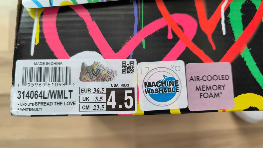 Сникърси Skechers Spread The Love 314064L/WMLT Бял